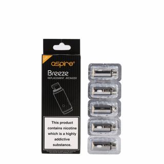 Aspire Breeze Coils (Pack of 5) 0.6ohm